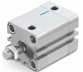 Компактные пневматические цилиндры FESTO серии ADN, ADN-S, AEN